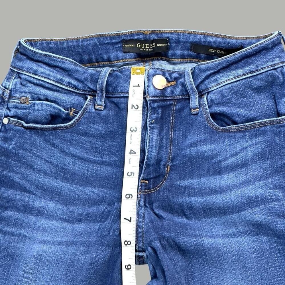 Guess Women's Blue Jeans sz 27 - Picture 4 of 8
